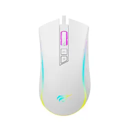 Ігрова мишка з RGB-підсвіткою, 4800 DPI, 6 клавіш White HV-MS1034 Havit