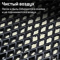 5D Килимки в салон EVA для ВАЗ 2110-2112 з Бортиком і підп'ятником Коричневий 5 шт - мініатюра 9