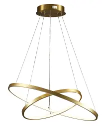 Підвісний світильник, люстра Goldlux 329189 Lea 2 Led 2x35W 4000K 4600Lm IP20 Золото