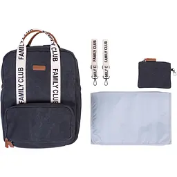 Рюкзак Childhome Family club canvas black (CWBPSCBL) - мініатюра 6