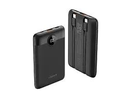 Зовнішній акумулятор (Power Bank) VEGER W1170 10000 mAh Black (VG-W1170)