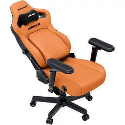 Крісло геймерське Anda Seat Kaiser 4 V2 Size XL до 180 кг ігрове Orange PVC (AD12YDDC-XLL-20-O-PV/C-03) - мініатюра 7