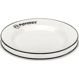 Набір тарілок Petromax Enamel Plates 26 см 2 шт Білий (1017-px-plate-26-w)