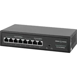 Комутатор мережевий Greenvision GV-015-D-06+2P