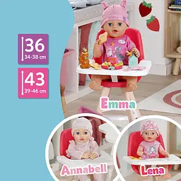 Стільчик для ляльки Baby Born Час годування (839744) - мініатюра 6