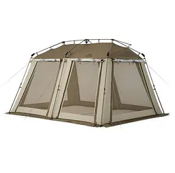 Чотиримісний намет Naturehike Village CNH23ZP12003 (Коричнева)