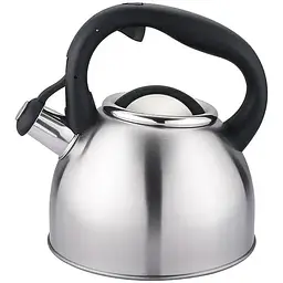 Чайник Zauberg нержавіючий чорна ручка 2.5 л ZB-K2.5 L