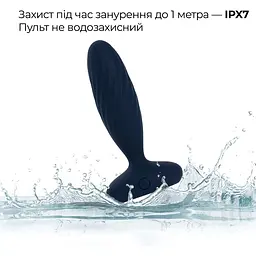 Анальна пробка G Svakom Jordan Navy Blue - мініатюра 9