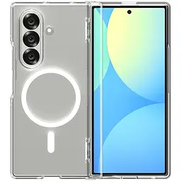 Чохол SGP Ultra Hybrid (MagFit) для Samsung Galaxy Z Fold7 Прозорий - мініатюра 2