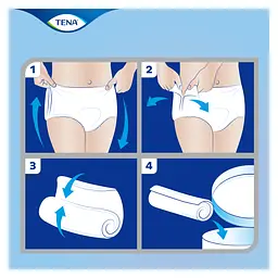 Труси-підгузки для дорослих Tena Pants Plus XL, 12 шт. - мініатюра 3