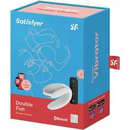 Смарт-вібратор для пар Satisfyer Double Fun - мініатюра 6