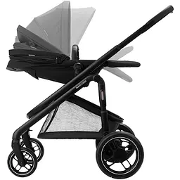 Коляска універсальна 2 в 1 Maxi-Cosi Plaza Plus Essential Black (1919672110) - мініатюра 3
