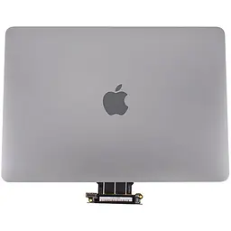Кришка + Матриця в зборі для ноутбука Apple A1534 (2016-2017) Космічно-Сірий 100% (AASP) - мініатюра 2