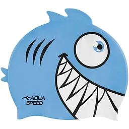 Шапочка для плавання Aqua Speed Zoo Pirana Бірюзовий (1000-246-02)