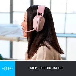 Навушники Logitech Zone Vibe 100 Wireless Rose (981-001224) - мініатюра 4
