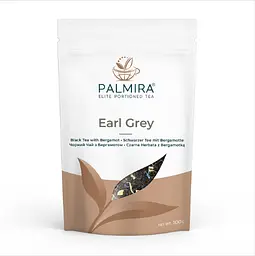 Чай Palmira Сірий Граф (Earl Grey) ваговий  100г

