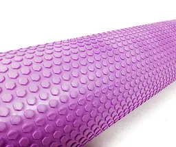 Масажний ролик EasyFit Foam Roller 90 см Фіолетовий - мініатюра 2