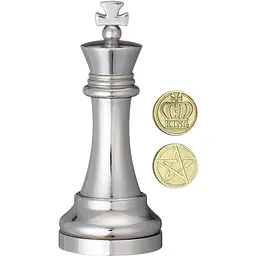 Головоломка Cast Puzzle Cast Chess King silver Шахматный Король 473686