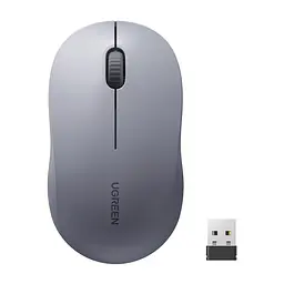 Маніпулятор миша бездротова ugreen M331 Multi-mode Wireless Mouse Сірий - мініатюра 3