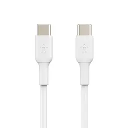 Кабель Belkin USB-C > USB-C заряджання/синхронізації 1м, 60Вт, Type-C, PVC, білий teh0013652 - мініатюра 4