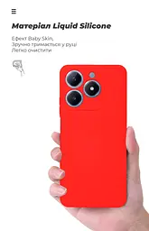 Чехол ArmorStandart ICON для Realme C63 4G Camera cover Red (ARM78461) - мініатюра 7
