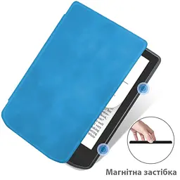 Чохол-книжка BeCover Smart Case для PocketBook 629 Verse / 634 Verse Pro 6" Light Blue (710973) - мініатюра 5
