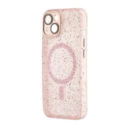 Чохол Splatter with MagSafe Protected Camera iPhone 14 Pink