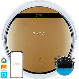 Робот-пилосос Zaco V5X Luxury Gold [501902] [78924] - мініатюра 5