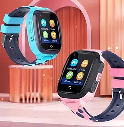 Дитячий розумний наручний годинник Smart Baby Watch Y95H 4G з GPS Рожевий - мініатюра 3