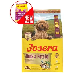 Сухий корм для собак Josera Mini Adult Duck & Potato 3 кг - мініатюра 4