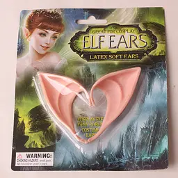 Аксесуар Ельфійські вуха накладні короткі Elf ears 10 см АЕЕ 02 - мініатюра 8