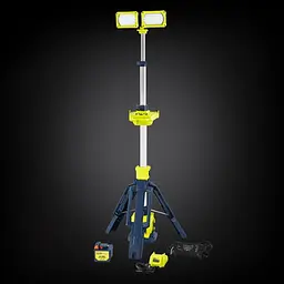 Прожектор професійний Mactronic Tower Beam PFL0300 12000 лм Powerbank IP66 Жовтий - мініатюра 4
