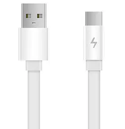 Кабель ZMi Cable USB to MicroUSB 2A 1m AL600 White