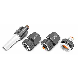 Комплект для поливу Bradas WHITE LINE SOFT 4 елементи на шланг 1/2" (WL-S5500-12K)