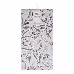 Рушник для кухні Ardesto Grey leaves 50x68см, 100% бавовна (ART16GL)