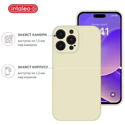 Чохол до мобільного телефона Intaleo SoftShell Apple iPhone 14 Pro Max White (1283126557804) - мініатюра 3