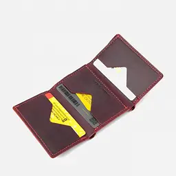 Шкіряне жіноче портмоне GRANDE PELLE 8х10х1 см acs0027537 - мініатюра 4