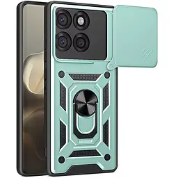 Чехол Ummi Camshield Serge Ring для Motorola Edge 70 Fusion / 70 Fusion+ Зеленый / Green