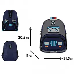 Рюкзак дитячий Yes K-34 Police (550026) - мініатюра 8
