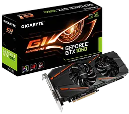 Відеокарта GeForce GTX 1060 6GB Gigabyte G1 Gaming rev.2.0 (GV-N1060G1 GAMING-6GD) Б/В - мініатюра 3