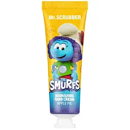 Парфумований живильний крем для рук Mr.Scrubber The Smurfs із ароматом яблучного пирога