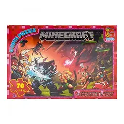 Пазли дитячі Minecraft Майнкрафт MC782, 70 елементів