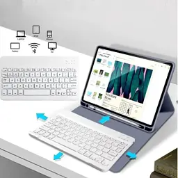 Чохол до планшета BeCover with keyboard Apple iPad Mini 7 2024 Purple (712997) - мініатюра 4