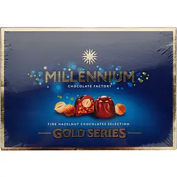 Уцінка. Цукерки Millennium Gold у молочному шоколаді 205 г (190459) 
