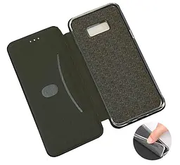 Чохол-книжка Primolux Besus для Samsung S8 Plus (SMG955) Black - мініатюра 6