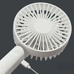 Портативний вентилятор Xiaomi Qualitell Handheld Fan Y1 (ZS6001) White - мініатюра 7