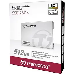 Накопичувач SSD 2.5" 512GB Transcend (TS512GSSD230S) - мініатюра 4