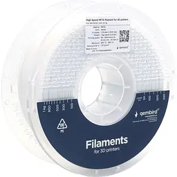 Філамент для 3D-принтерів Gembird High Speed PETG 1.75mm 1kg White (3DP-PETG1.75HY-01-W) [169825] - мініатюра 2
