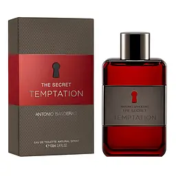 Туалетна вода Antonio Banderas The Secret Temptation, 100 мл (65115511) - мініатюра 2