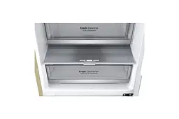 Холодильник LG GW-B509SEDZ203см 2 дв холодильне відділення 277 л морозильне відділення 107 л A++ NF Лін Зона свіжий Диспл зовнішній Бежевий (GW-B509SEDZ) - мініатюра 4